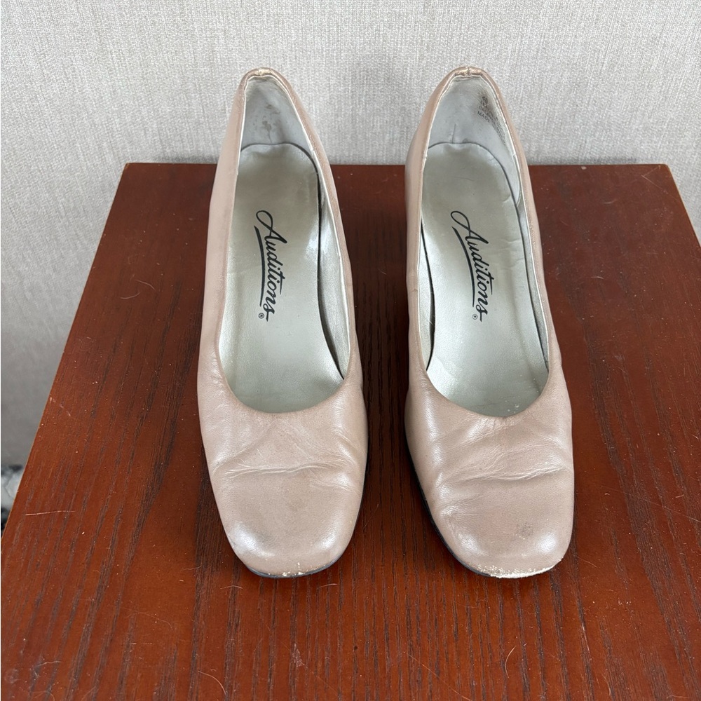 Beige heels by Auditions - Size 4B